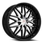 New 20X8.5 Cavallo CLV-46 Gloss Black Machined 5X112 5X114.3 ET35 Wheel/rim. Fixed Price $374.32.