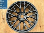 17-23 Audi R8 V10 20 Inch X 11 Original Rear Wheel Rim Gloss Black *not Round. Fixed Price $249.94.