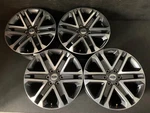 (4) Ford F150 Platinum Pickup (2021-2023) Wheels Rims + Caps 20" HOL.10345. Fixed Price $1095.00.