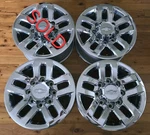 Genuine 18" Chevrolet Hd Factory Chrome Rim Oem Wheel 15-19 Silverado 2500 3500. Fixed Price $350.00.