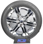 22" Chevy Silverado Tahoe Factory Oem Chrome 6 Spoke Wheels Rims Tires. Fixed Price $2999.99.