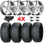 Silver Dub Baller Wheel Tire Package Set New Lexani 305 35 24X10. Fixed Price $3395.00.