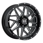 20X10 Hostile H108 Sprocket Blade Cut (blk Milled) Wheel 6X135 (-19MM). Fixed Price $458.10.
