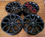 Genuine 22X9.5 Range Rover Factory Black Super Charged Rim Oem Wheel 13-19 Sport. Fixed Price $350.00.