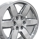 20X8.5 Chrome 5420 Rims SET(4) Fit Chevy Silverado Tahoe Suburban. Fixed Price $1183.00.