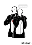 Paper Shooting Targets Pack Of 25 Gun Range Hostage Threat Style 34X24. Fixed Price $18.99.
