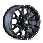 Mayhem Warrior 8015 Matte Black 17X7.5 5-110/5-127 30MM 72.62MM. Fixed Price $259.99.