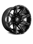 Off-road XF-218 Wheel 20X10 (-12, 8X170, 125.2) Black Single Rim. Fixed Price $2300.00.
