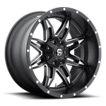 15X10 Fuel D567 Lethal Matte Black & Milled Wheel 5X4.5/5X4.75 (-43MM). Fixed Price $345.00.