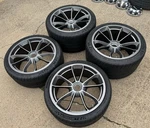 20" Porsche GT3 911 Center Lock Grey Wheels 991.2 Rims Front Rear. Fixed Price $3999.00.