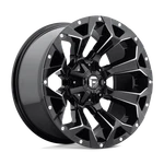 20X10 Fuel D576 Assault Gloss Black & Milled Wheel 5X4.5/5X5 (-18MM). Fixed Price $446.25.