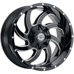 Scorpion SC-30 20X9 5X5.5"/5X150 -12MM Black/milled Wheel Rim 20" Inch. Fixed Price $309.99.