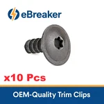 Vw Wheel Arch Inner Liner Splash Guard Panel Self Tapping Torx Screw Fitment 10P. Fixed Price $9.26.