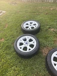 Focus St Wheels 5X108 17MM Rim And Tires Set 215/50 R17. Fixed Price $700.00.
