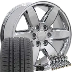 20" Rims Fit Gmc Chevy Yukon Tahoe CV94 Chrome Dueler Tires Lugs Tpms 5420. Fixed Price $2456.36.