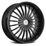 Cavallo CLV-32 Wheel 20X8.5 (35, 5X112, 74.1) Black Single Rim. Fixed Price $374.32.