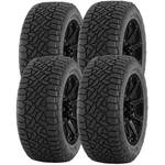 (qty 4) 35X12.50R20 Fuel Gripper A/t 121R Load Range Black Wall Tires. Fixed Price $1302.96.