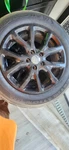 Jeep Cherokee Rims Tires Set 4. Fixed Price $500.00.