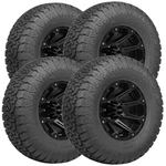(qty 4) LT295/65R20 Amp Tires Terrain Pro A/t 129R Lre Black Wall. Fixed Price $1275.96.