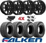 Fuel Wheels Rims Tires 265 70 17 Falken Wilpeak AT4W Set Fits Colorado Canyon. Fixed Price $2395.00.