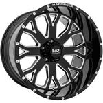 Hardrock H504 Slammer Xposed 22X12 5X5" -44MM Black/milled Wheel Rim 22" Inch. Fixed Price $408.00.