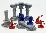 Wh Underworlds Season 1 Terrain + Extra Single Hexes - Tabletop Wargaming, D&d. Fixed Price $34.95.