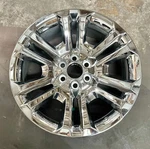 Single Brand New 22X9 Chrome '00-'18 Silverado Sierra Tahoe Yukon Oem Wheel 4741. Fixed Price $399.95.