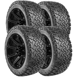 (qty 4) 35X12.50R20LT Venom Power Terra Hunter X/t 121R Lre Black Wall Tires. Fixed Price $1194.96.