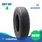 Set Of (4) New 235/75R17 Goodyear Wrangler All-terrain Adventure Kevlar 12/32. Fixed Price $1130.84.