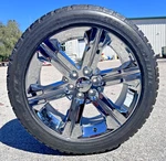 Chevrolet Gmc Cadillac Oem 22X9 6-SINGLE Spoke Wheel Chrome 20939949. Fixed Price $749.99.
