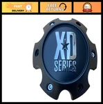 Satin Black Wheel Hub Cap 6 Lug Bolt-on Center For XD820 XD835 1PC. Fixed Price $39.99.