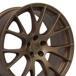 20" Bronze 2528 Wheels Set (4) Fit Dodge Charger Challenger Hellcat Style. Fixed Price $976.00.