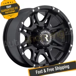 Raceline 981-68080 16X8 8X165.1 130.81 Raptor Satin Black Wheel. Fixed Price $265.00.