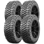 (qty 4) LT295/65R20 Mickey Thompson Baja Legend Mtz 129Q Lre Black Wall Tires. Fixed Price $1637.96.