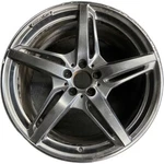 Rear Amg Mercedes-benz Black Gt Oem Wheel 190 2016-2021 Factory 85473B. Fixed Price $503.18.