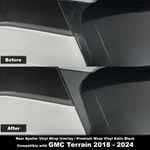 Spoiler Vinyl Wrap Overlays Compatible With Gmc Terrain 2018 2024. Fixed Price $29.95.
