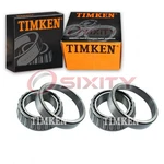Pc Timken Rear Outer Wheel Bearing And Race Sets 1975-1999 Ford F-250 Dy. Fixed Price $61.86.