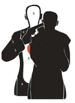 Paper Shooting Targets Pack Of 25 Gun Range Hostage Threat Style 34X24. Fixed Price $15.99.