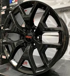 26 Black G04 Honeycomb Wheels With Tires Fits Gmc Sierra Yukon Silverado Tahoe. Fixed Price $2299.00.