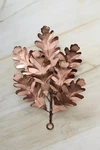 Anthropologie Decor Copper Oak Leaves Bunch Metal 8" Terrain Handcrafted Nwt. Fixed Price $38.00.
