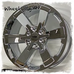 22" Chrome Chevy Silverado Tahoe CK162 Replica 5RALLY 662 Wheels 6X5.5 +24. Fixed Price $1699.99.