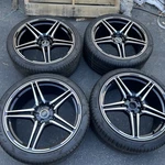 Set Of 4 Wheels Rims 5X112 For Audi With Tires 275/35R21 Us Seller. Fixed Price $1799.99.
