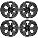 22" Ford F150 Truck Black Chrome Wheels Rims Factory Oem Set 10064 Exchange. Fixed Price $845.00.