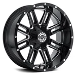 Scorpion SC18 Wheel 18X9 (-12, 5X127, 78.3) Black Single Rim. Fixed Price $263.00.
