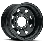 16" Vision 85 Steel Soft Gloss Black 16X8 Wheel 5X5 (5X127) -12MM Rim. Fixed Price $125.00.