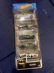 Hot Wheels Batman The Dark Knight 5 Cars Dc New Distressed Package. Fixed Price $14.00.