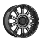 20X9 XD829 Hoss Ii Satin Black Machined Gray Tint Wheel 5X5 (-12MM). Fixed Price $243.00.