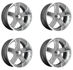 Set 4 Mag U118 Hustler 22X11 5X5 Matte Gunmetal Wheels 22" 18MM Rims. Fixed Price $2276.00.