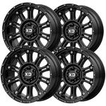 (4) Series XD829 Hoss 20X9 6X5.5" -12MM Gloss Black Wheels Rims 20" Inch. Fixed Price $1641.96.