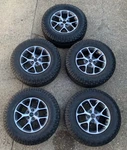Jeep Wrangler Jl Nexen Roadian Atx Tires W/ Wheels, Rims 245/75R17 Oem Factory. Fixed Price $1499.99.